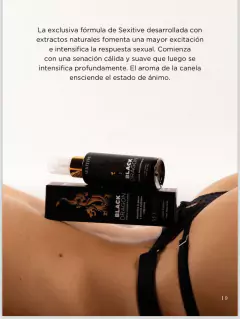 Sexitive crema vigorizante e intensificante de placer para hombre y/o mujer black dragon 50ml - DRN01, foto 4 de 8