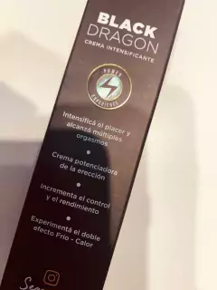 Sexitive crema vigorizante e intensificante de placer para hombre y/o mujer black dragon 50ml - DRN01, imagen 6