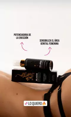 Sexitive crema vigorizante e intensificante de placer para hombre y/o mujer black dragon 50ml - DRN01, imagen 5