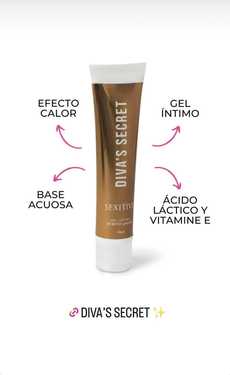Sexitive gel íntimo diva´S secret efecto calor