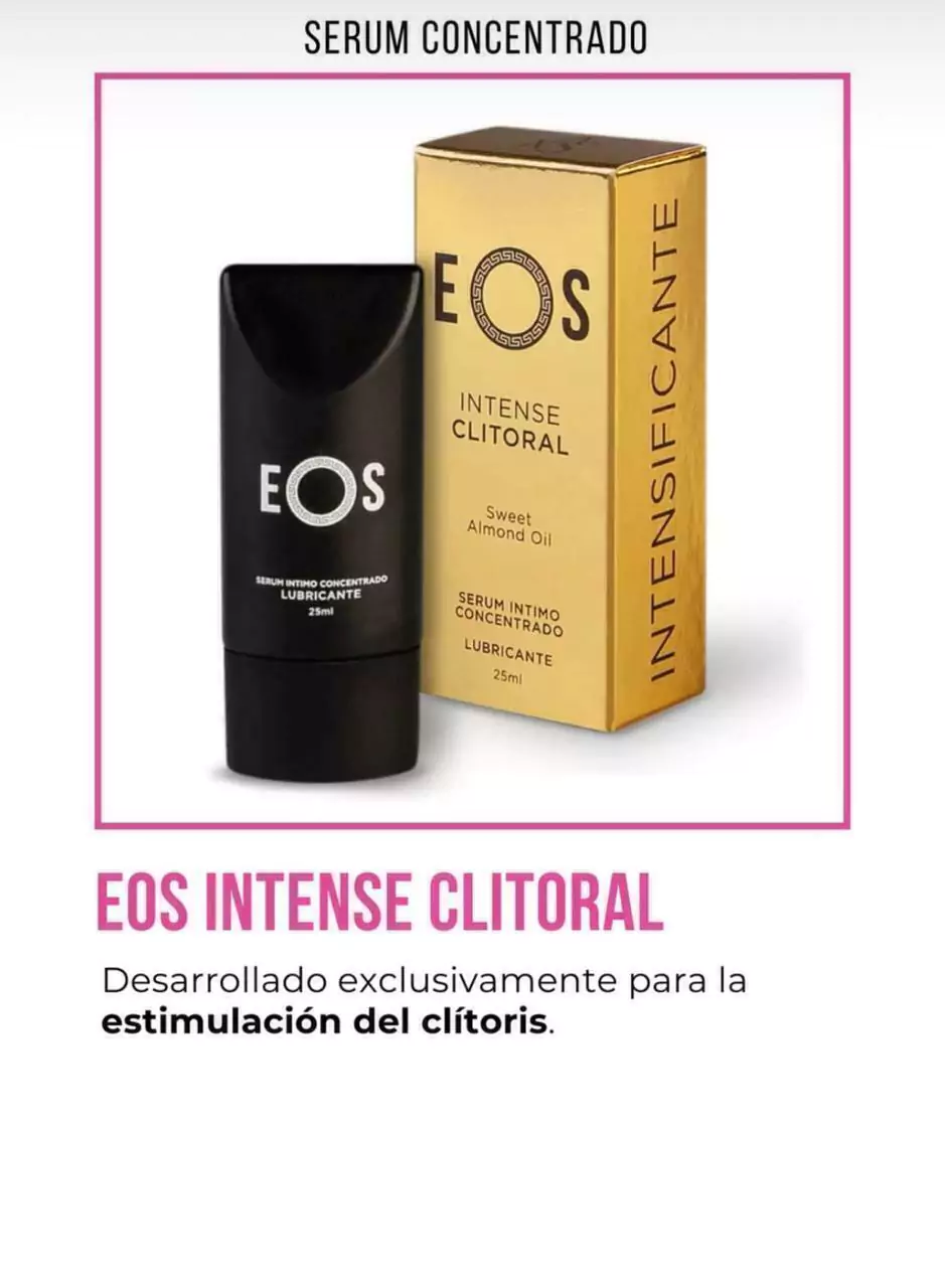 Sexitive lubricante serum concentrado a base de silicona eos intense clitoral 25ml SIC03