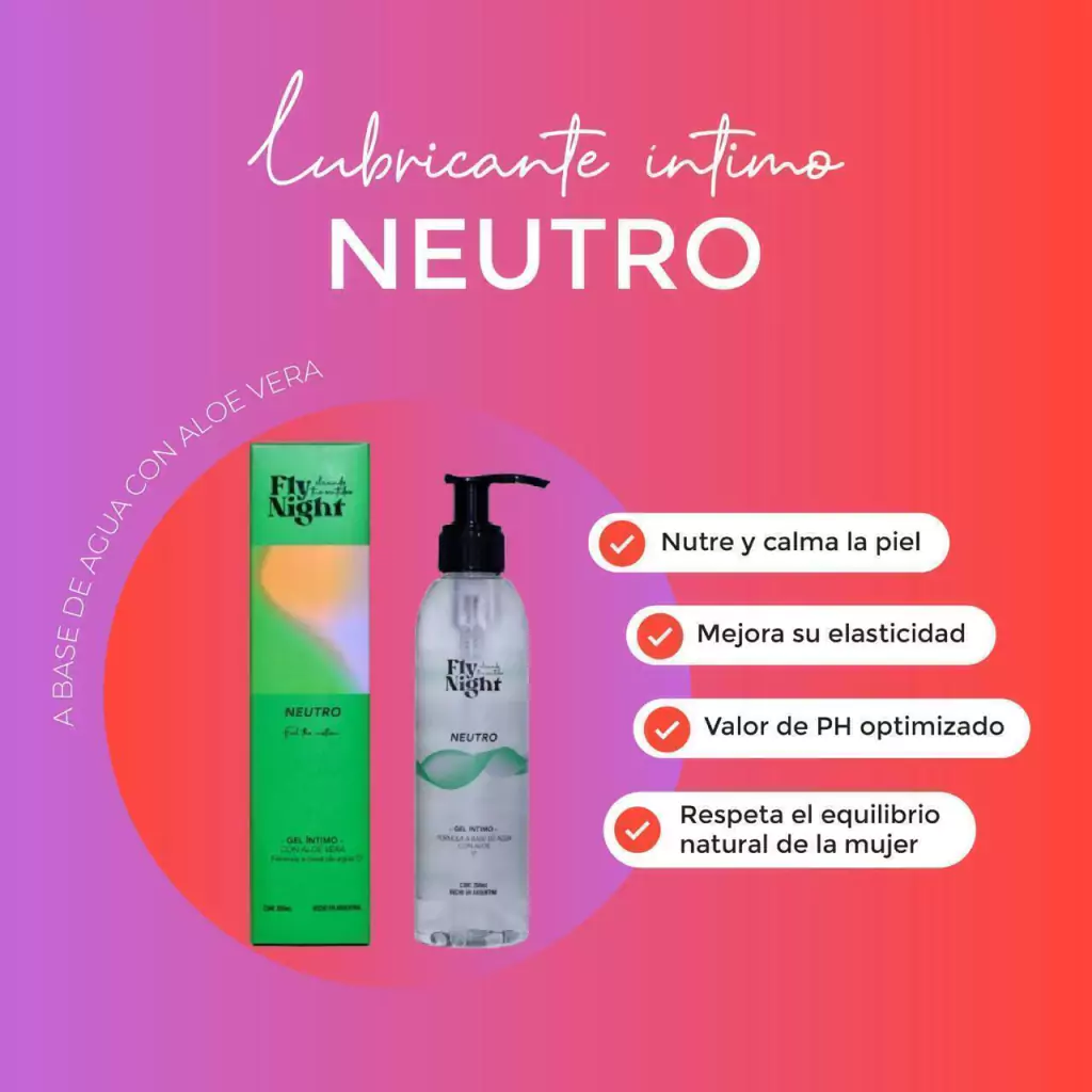 Fly night gel lubricante neutro 200 ml C3024