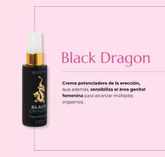 Sexitive crema vigorizante e intensificante de placer para hombre y/o mujer black dragon 50ml - DRN01, foto 2 de 8