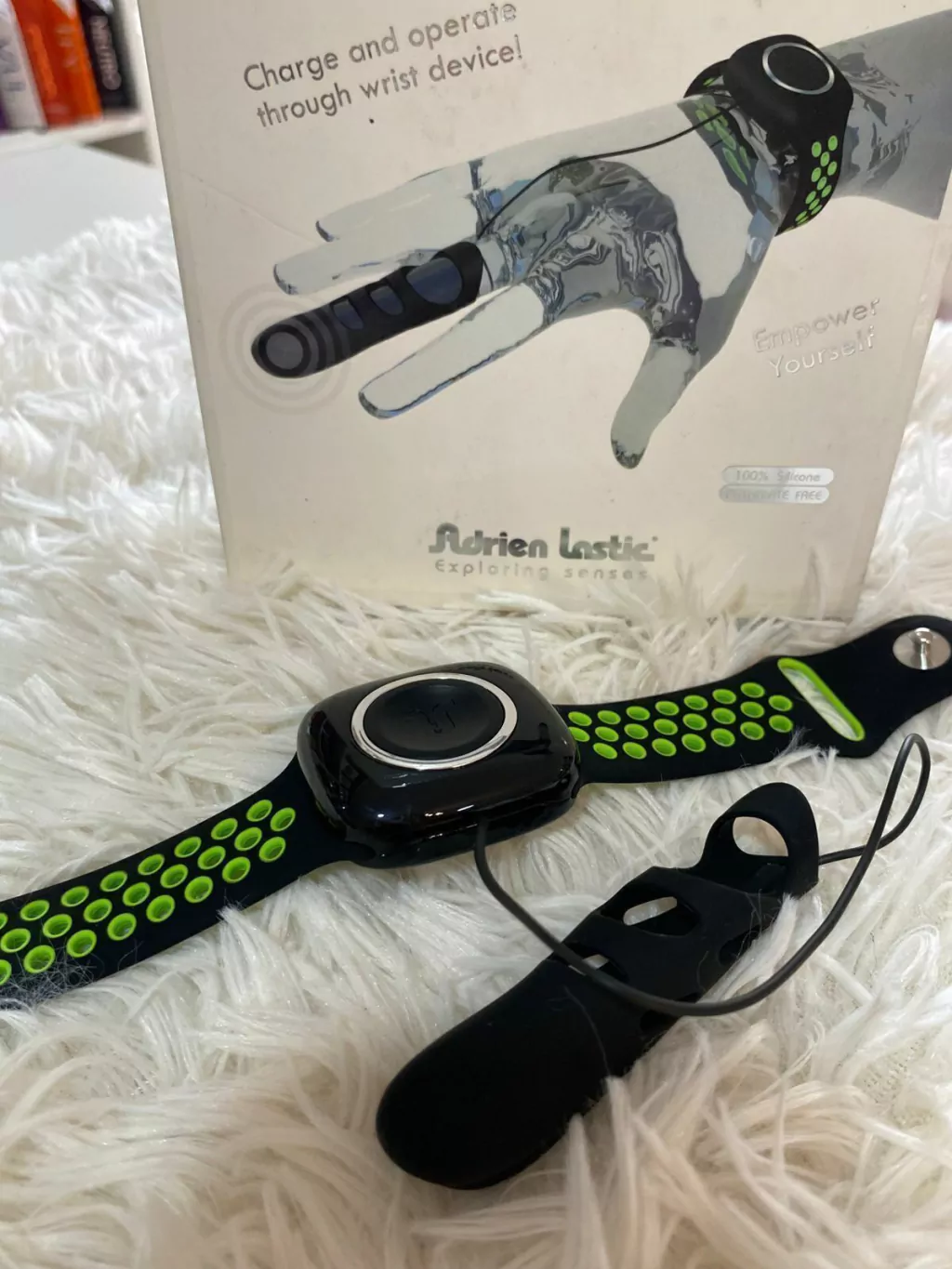 Sexa funda para dedo con reloj recargable - Ss-ad-40692