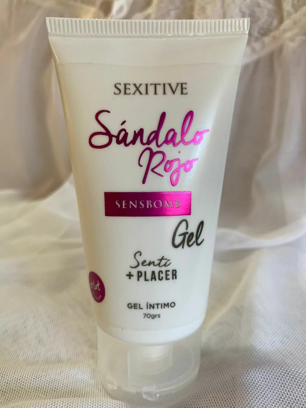 Sexitive gel íntimo sens bomb sandalo rojo - S02