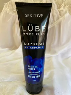 Sexitive gel lubricante lube supreme retardante efecto frio 130ml - LUB03, imagen 2