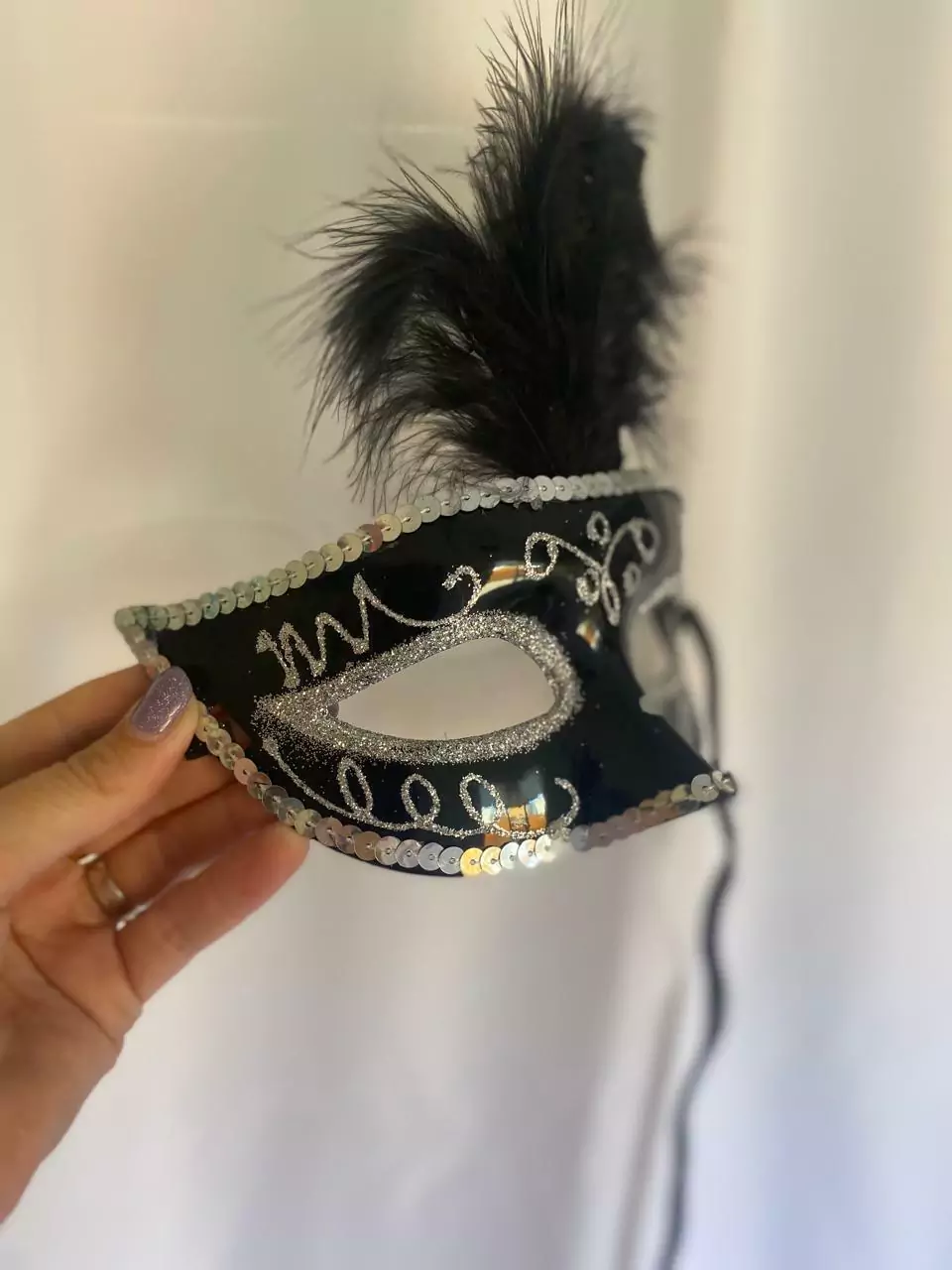 Store antifaz con pluma - 65035