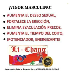 Sexs li-chang vigorizante masculino X 8 - Chang, foto 2 de 4