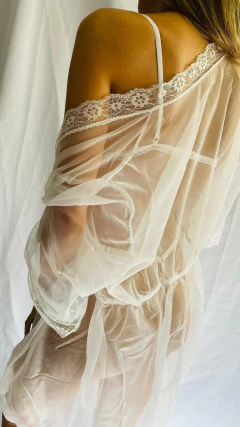 Sweet bata de tul blanca - Mopl, foto 2 de 3