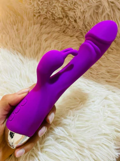 Sexs doble estimulador recargable lila - A56, foto 2 de 3