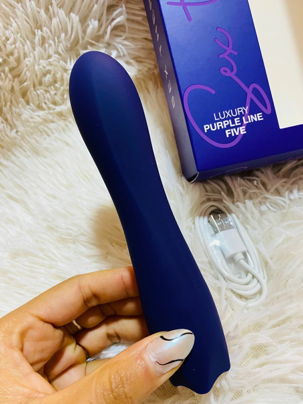 But vibrador luxury purple line five - St-vb-0555