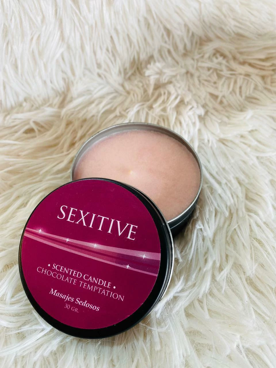 Sexitive vela para masaje chocolate 30gr D57