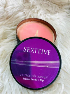Sexitive vela para masajes - Frutos rojos 30 g D59, foto 1 de 2