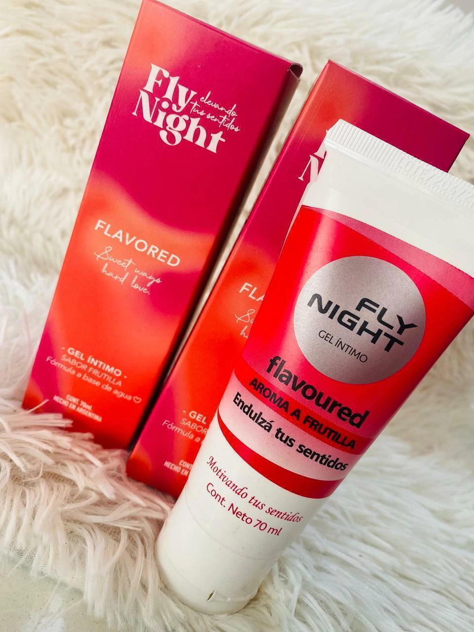 Fly night gel intimo flavoured frutilla 70 ml C2020