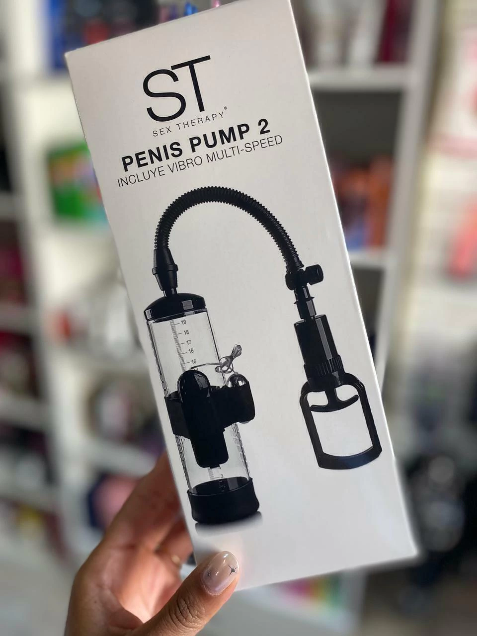 But bomba de vacio con vibración- ejercitador peneano- penis pump 2 - BT110728