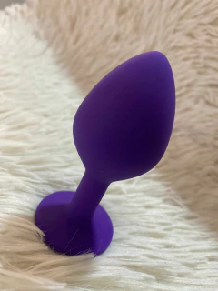 Sexs plug medium de silicona lila - A05, foto 2 de 3