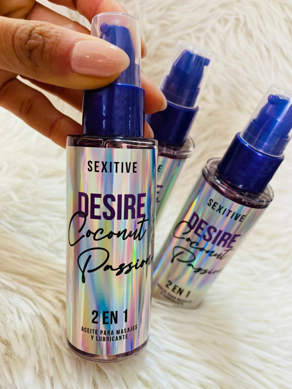 Sexitive aceite y lubricante desire coconut 2 en 1 - CT04