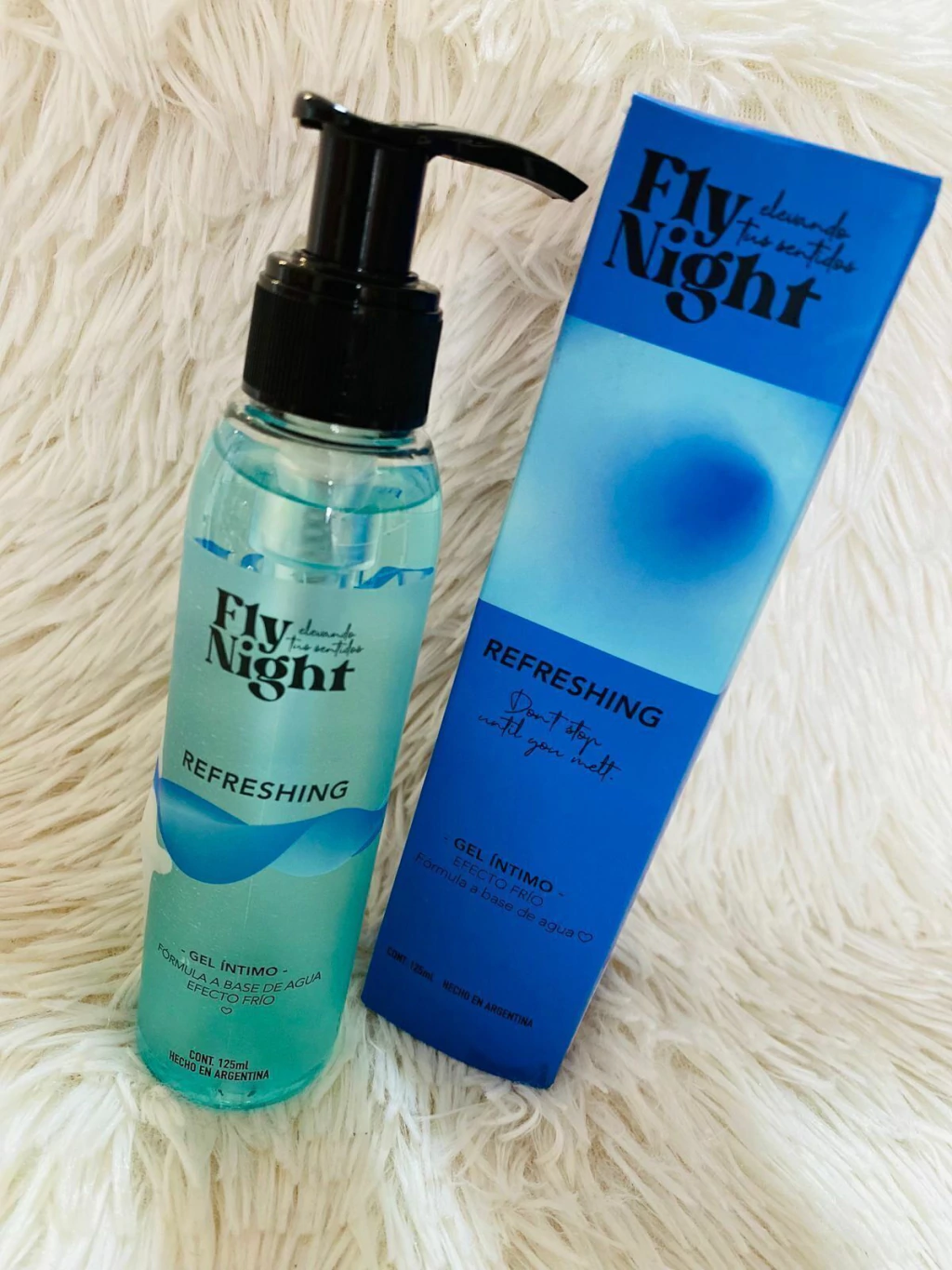 Fly night gel íntimo - Refreshing (efecto frío) 125 ml