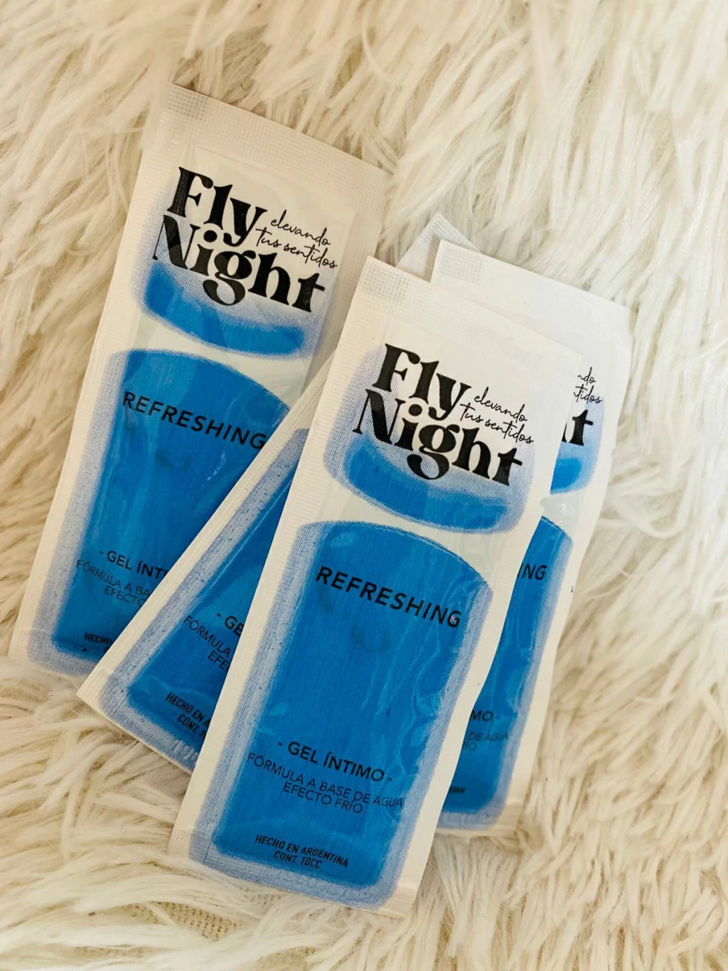 Fly night gel íntimo - Refreshing 10 ml (efecto frío)