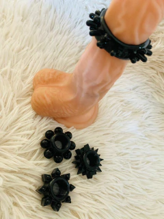 But set de anillos negros - CN-330358238, foto 1 de 3