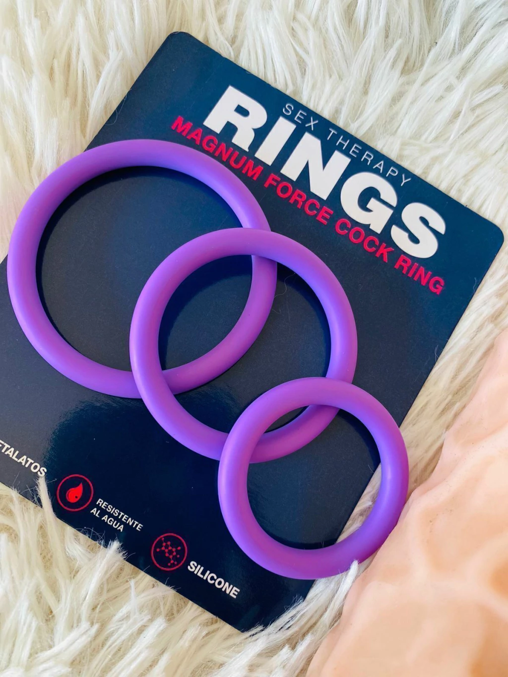 But set 3 anillos magnum rosa - CN-240301779