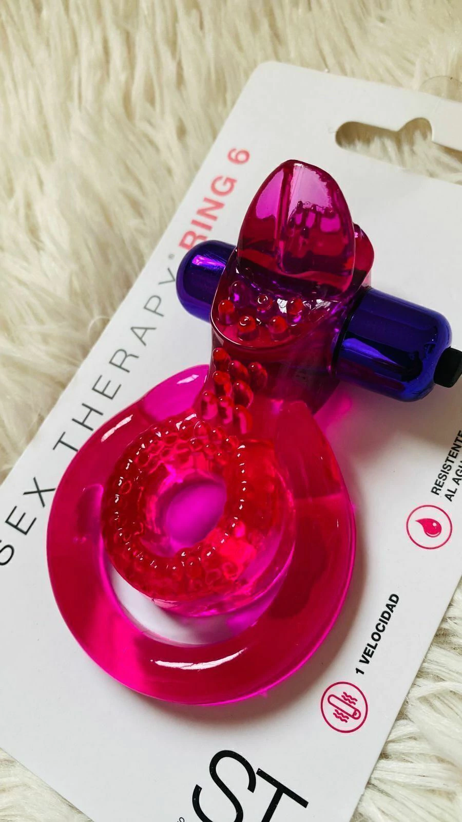 But ring 6 lila- anillo vibrador - SWD168