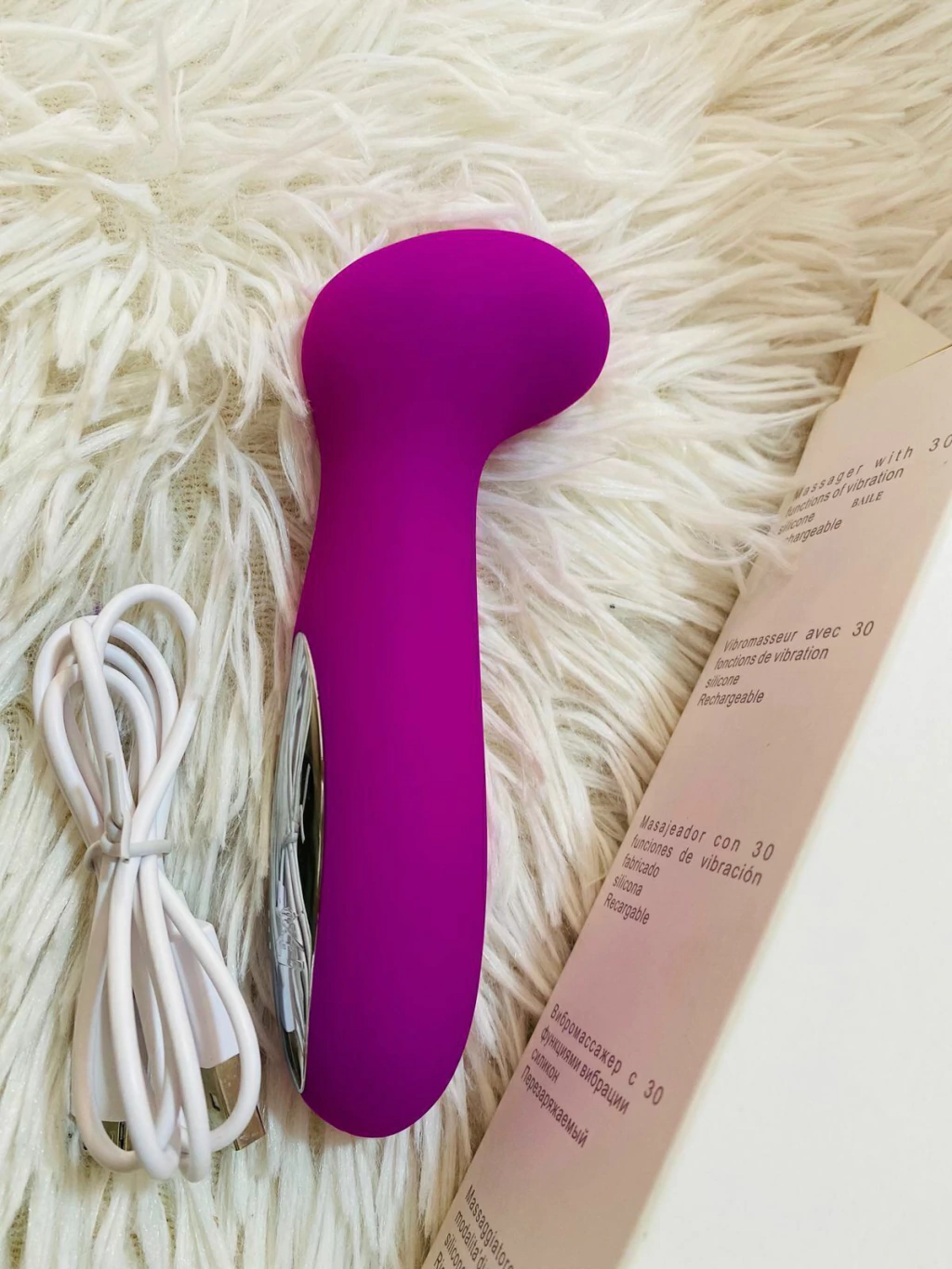 Pretty love hiram - Vibrador masajeador recargable - BI-014359