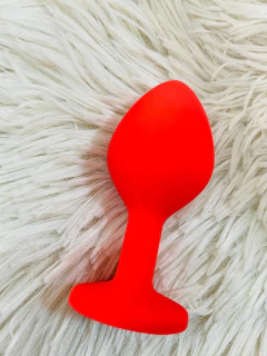 Sexs plug anal rojo silicona medium - A05, foto 2 de 2