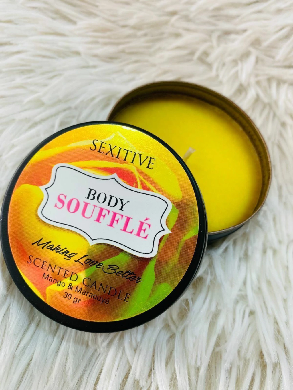 Sexitive vela para masajes - Mango & maracuya - D64