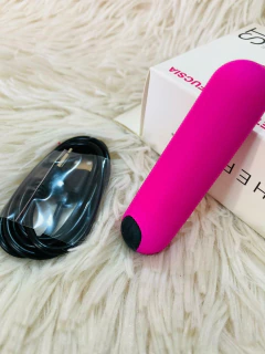 But balita vibradora fucsia y negro recargable - ST1111, foto 1 de 4