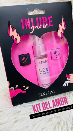 Sexitive inlube game - Dados y lubricante - ILG, foto 1 de 4