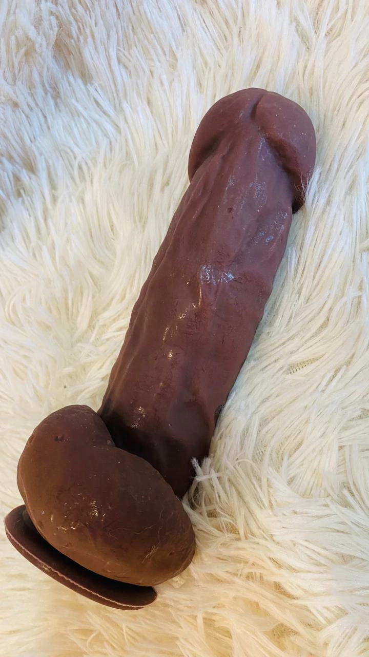 Caiman dildo mulato con sopapa nature N°1 16,5 x 4 cm / 30-302-39