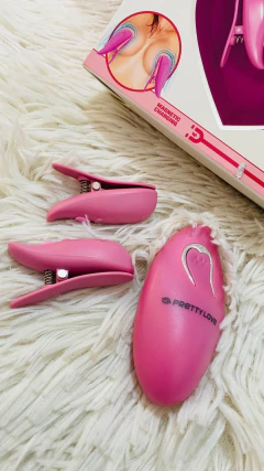 Pretty pinza con vibración para pezones - BI-300036W, foto 3 de 3