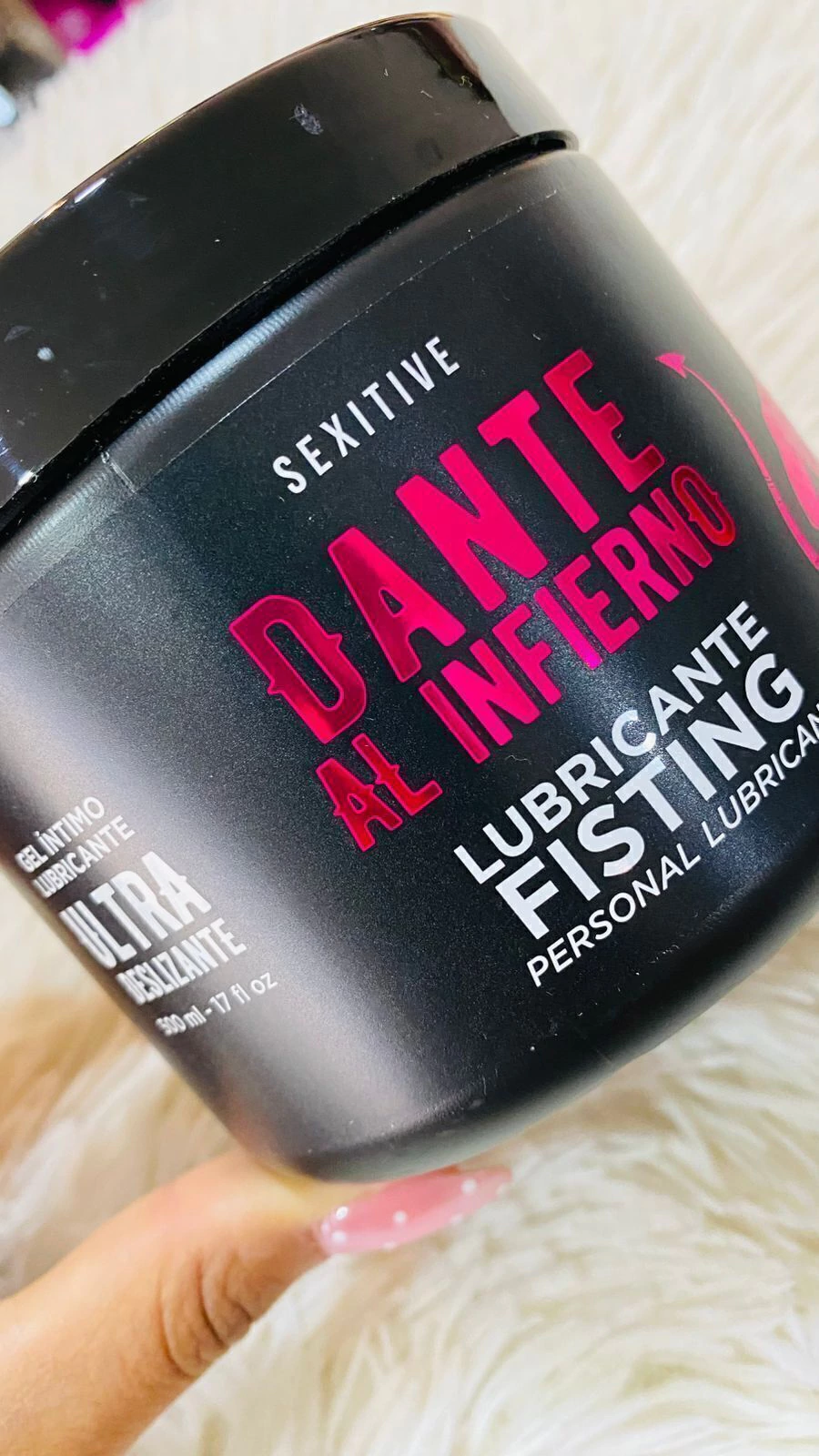SEXITIVE Dante al Infierno - Fisting - Gel intimo lubricante ultradeslizante - 500gr DNT
