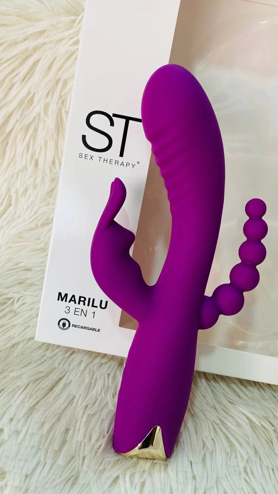 But marilu - Triple estimulador recargable - St-vb-0317