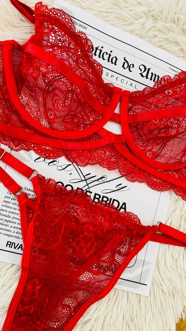 Sweet conjunto divina rojo - 210