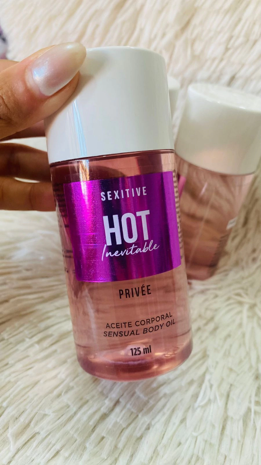 Sexitive aceite corporal perfumado para masajes- hot inevitable privée – 125ml D22