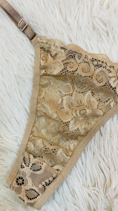 Sweet tanga amor beige - 166, foto 2 de 3