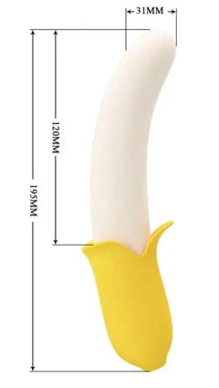 Pretty vibrador retractil banana geek - BI-014957, foto 4 de 7