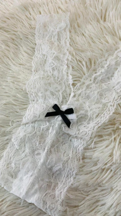 Sweet tanga de puntilla blanca - 169, foto 1 de 3