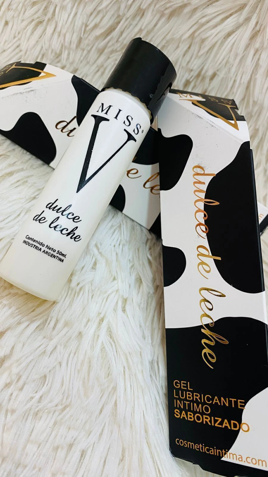 Miss V gel lubricante íntimo dulce de leche
