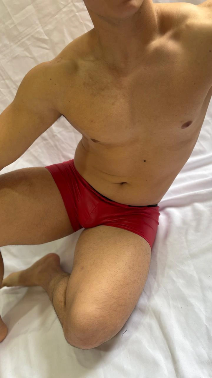 Ede boxer hombre vinilo rojo - 903