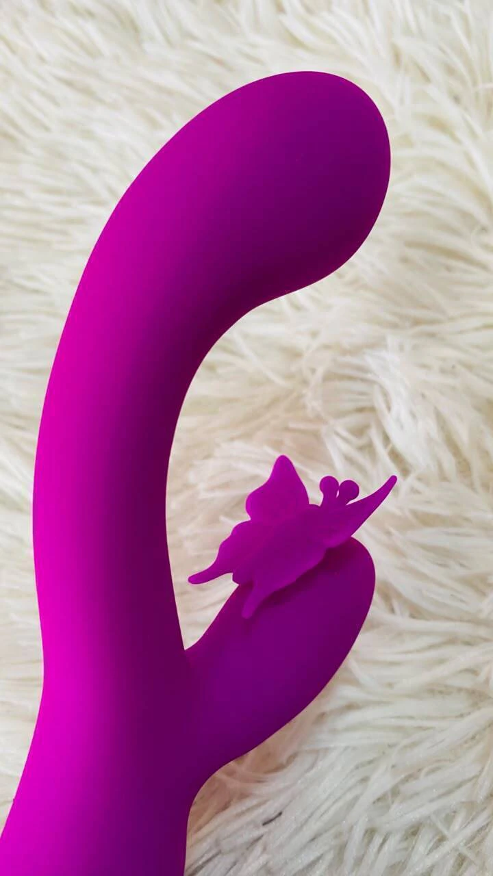 Pretty vibrador con mariposa - BI-014927