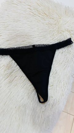 Sweet tanga lycra hilo negra - 178, foto 1 de 2
