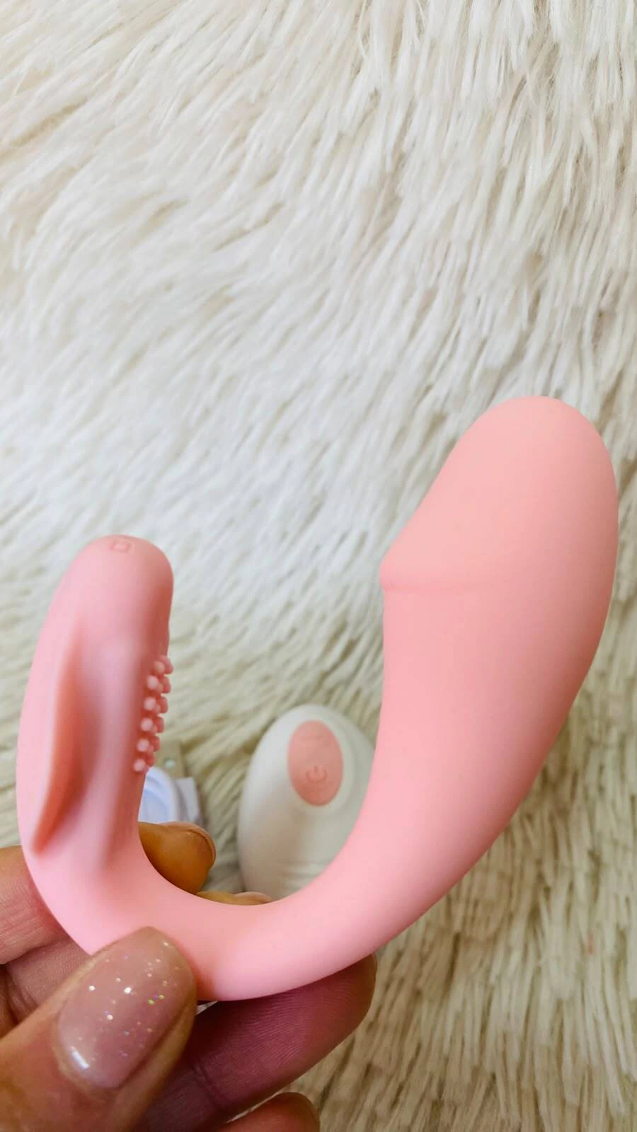 But passion pink - Estimulador en u recargable - KT1636