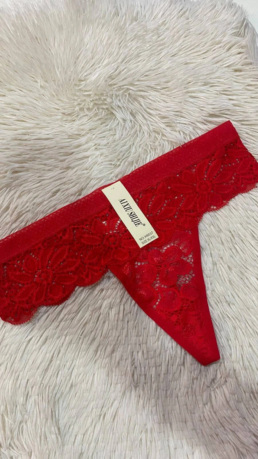 Sweet tanga pollerita hilo roja - 184
