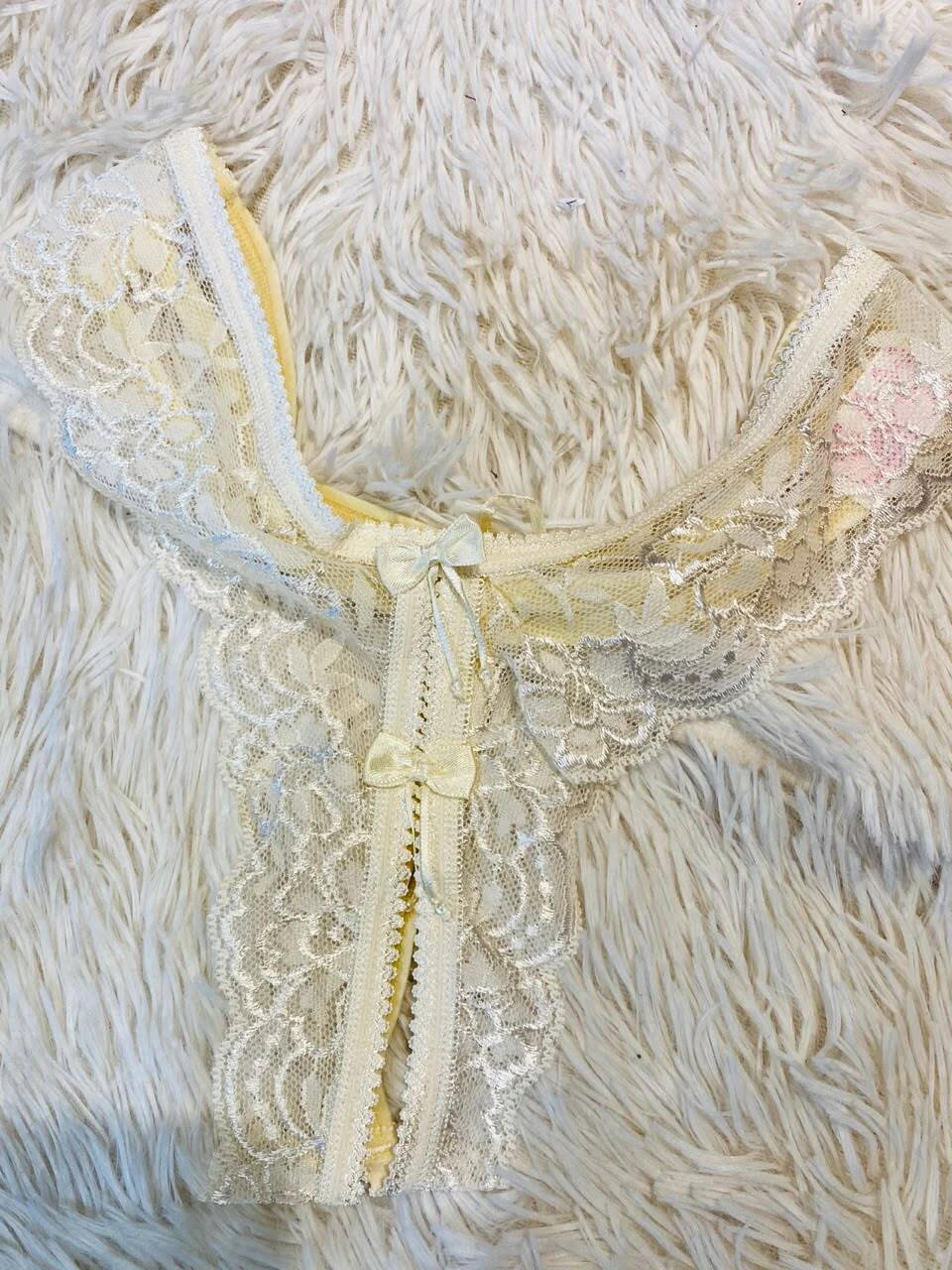 Sweet rutera flor de encaje beige - 176