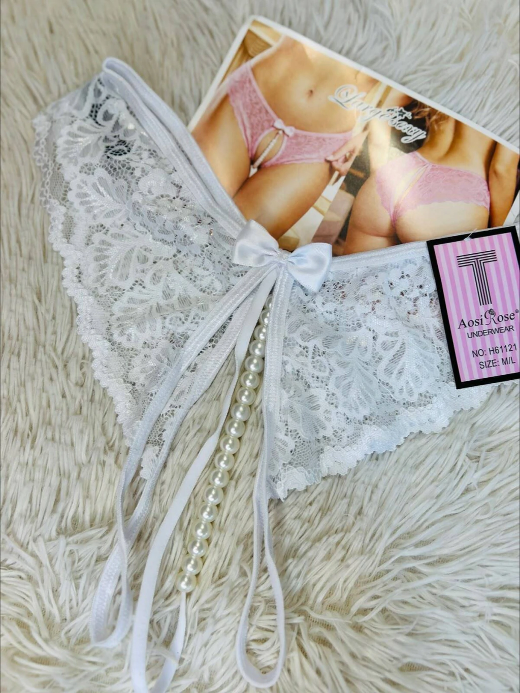 Sweet rutera con perlas blanca - 1212