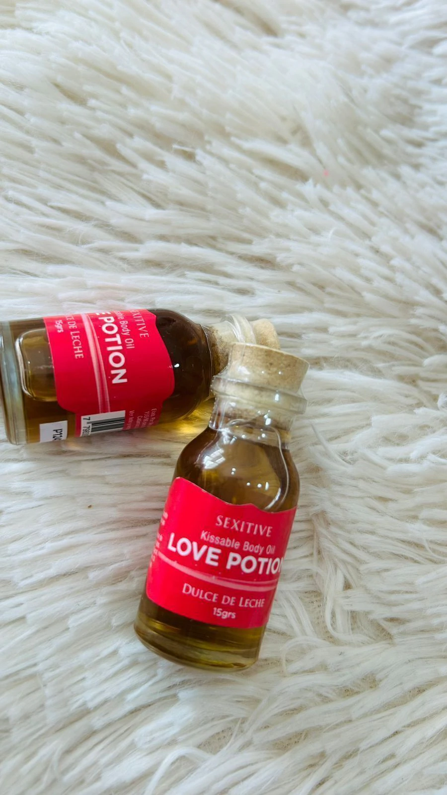 Sexitive mini aceite comestible potion dulce de leche 15 g - A04M