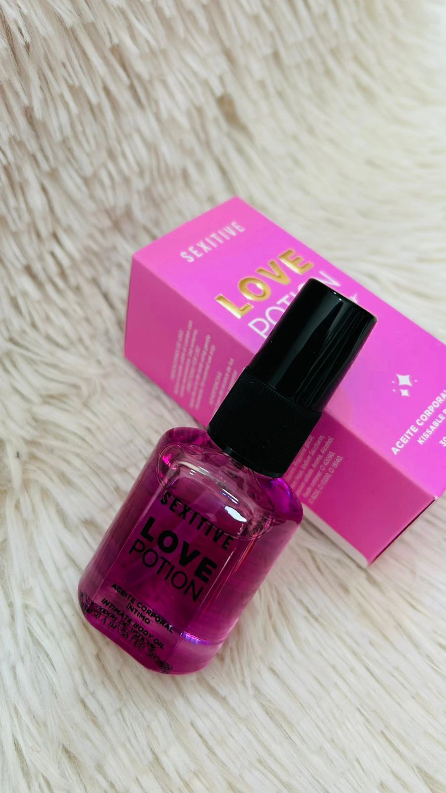 Sexitive mini aceite comestible algodón de azúcar 30 ml - A27